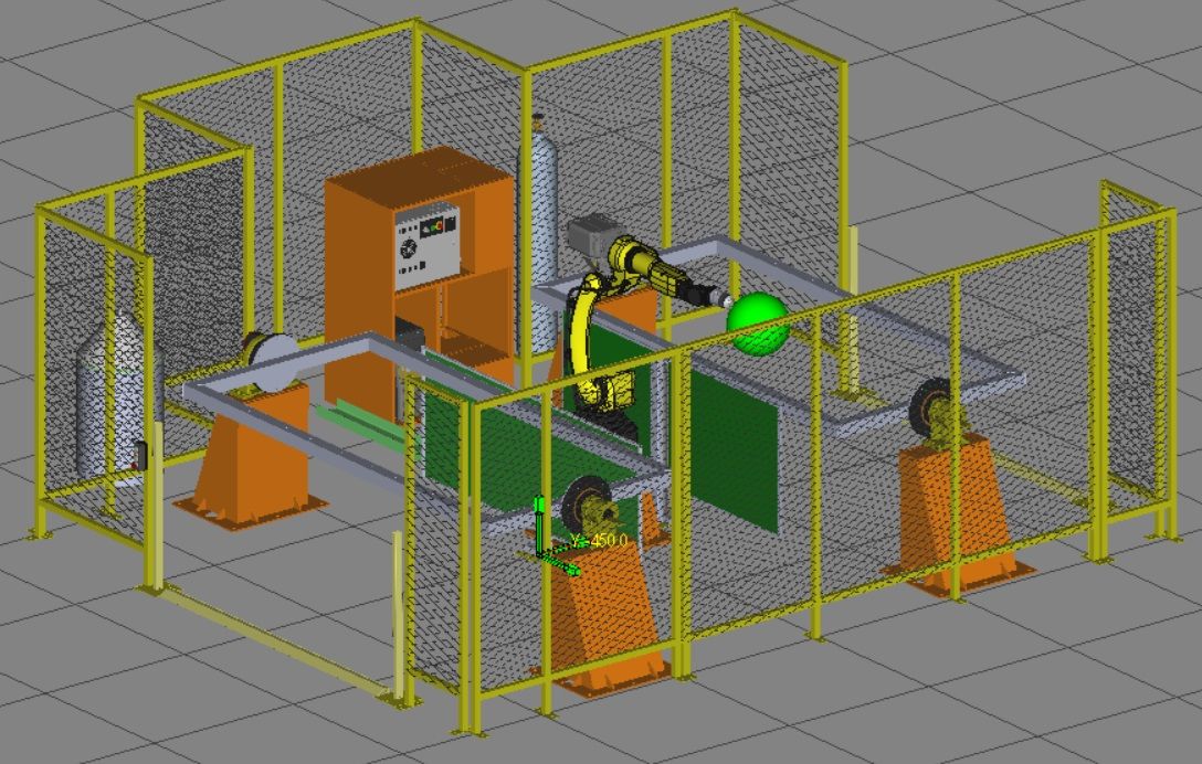 Універсальні роботизовані зварювальний комплекс процесом MIG/MAG